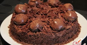 Шоколадный торт трюфель: роскошь в каждом кусочке