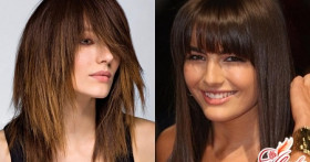 Прически и стрижки на длинные волосы с челкой: актуальные тенденции