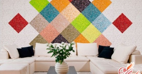 Работа с жидкими обоями: советы по нанесению