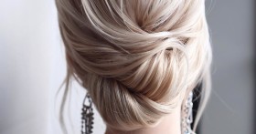 Как сделать красивый пучок на средние или длинные волосы