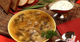 Суп гороховый с грибами: без вреда, но с пользой