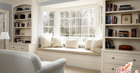 Дизайн комнаты с эркером – следуем правилам