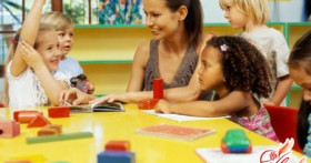 В детский сад идёт малыш