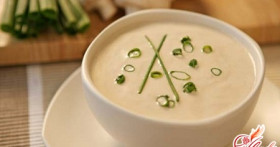 Грибной суп-пюре из шампиньонов