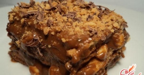 Торт с орехами и сгущенкой – многовариантное лакомство