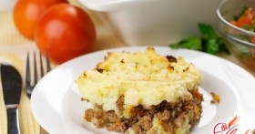 Картофельная запеканка с мясом