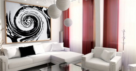 Ослепительно белый в интерьере вашего дома