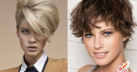Укладка коротких волос – просто и со вкусом