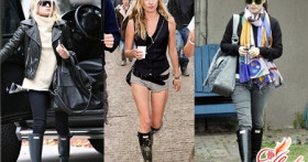 Резиновые сапоги: с чем носить такую обувь?