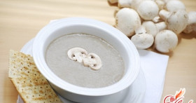 Как приготовить грибной суп-пюре