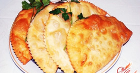 Рецепт приготовления чебуреков