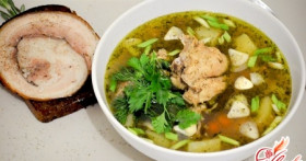 Обычный рецепт необычного гречневого супа с курицей