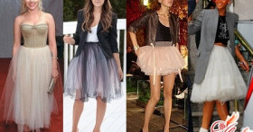 Модная юбка пачка