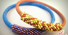 Сделать своими руками браслет из бисера – легко!