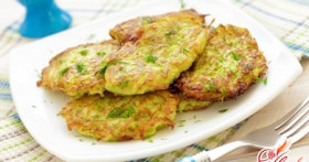 Оладьи из кабачков для вегетарианцев и гурманов