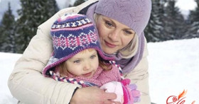 Несколько советов о прогулке с ребенком в сильный мороз