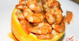 Салат в апельсине – добавь немного солнца