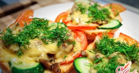 Горячие бутерброды в духовке – быстро, вкусно и сытно!