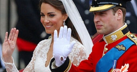 Принц Уильям и Кейт Мидлтон поженились