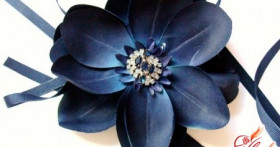 Красивые цветы из ткани своими руками
