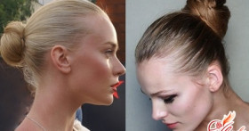 Как сделать красивый пучок из волос? Оригинальная прическа за пять минут