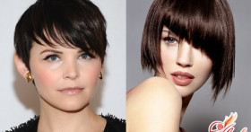 Челка для круглого лица: элемент прически, творящий чудеса