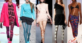 Модные колготки 2016