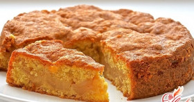 Бисквитный пирог с яблоками, или Классика не стареет!