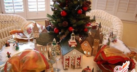 Сервировка новогоднего стола