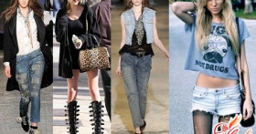 Стиль гранж в одежде – в противовес гламуру