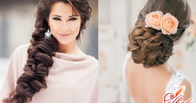 Легкие прически на длинные волосы