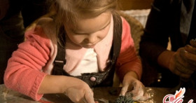 Лепка из глины. Детское творчество