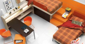 Интерьер детской комнаты для двух мальчиков