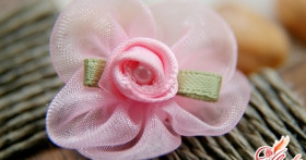 Цветы из органзы своими руками – воздушная изысканность