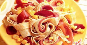 Салат с омлетом, или Добавьте нежности