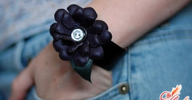 Кожаные браслеты своими руками