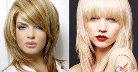 Как сделать “лесенку” на средние волосы