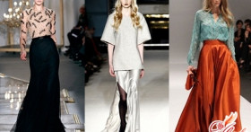 Длинные юбки 2016. Весенняя мода в самом разгаре!