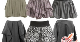 Юбка баллон: фото, тенденции, новые концептуальные решения