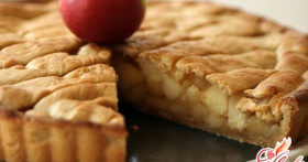 Ароматный пирог с яблоками – Шарлотка классическая