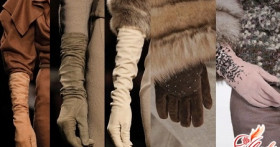 Перчатки кожаные женские: трендовый аксессуар