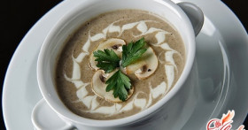 Крем-суп из шампиньонов: быстро и вкусно!