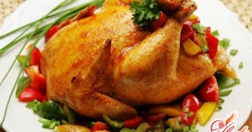 Фаршируем и запекаем курицу самостоятельно