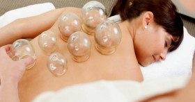 БАНКИ НА СПИНУ ПРИ КАШЛЕ