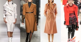 Кашемировое пальто женское: модные детали 2016 года