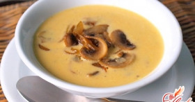 Сырный суп: готовим классическое французское блюдо с шампиньонами