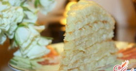 Блинный торт с бананом: необычно, но аппетитно