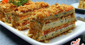 Закусочный торт Наполеон – оригинальные рецепты