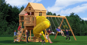 Причины заказать детские игровые комплексы во двор?