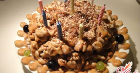 Легкие рецепты десертов: торт из печенья “Рыбки”